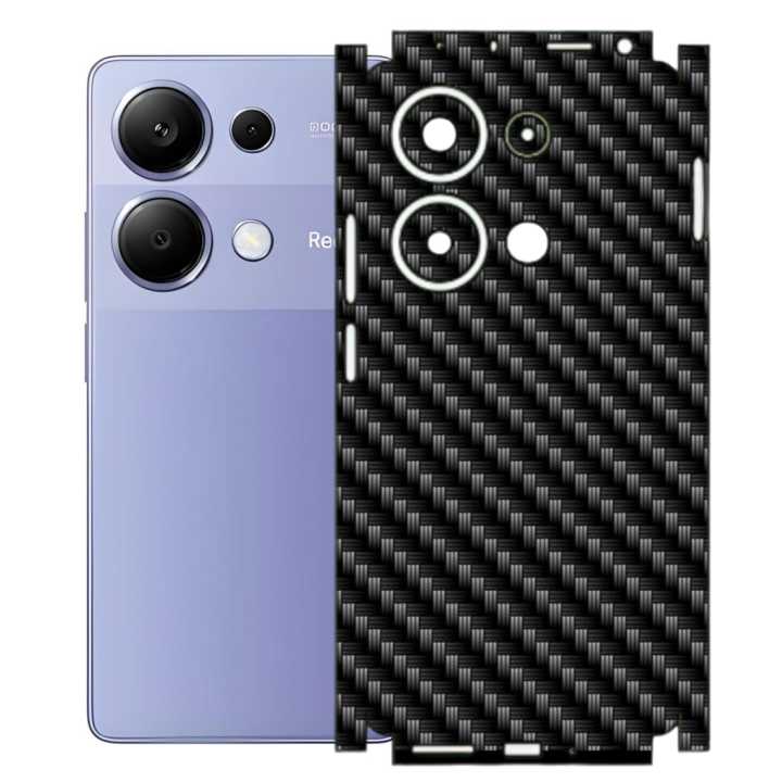 Redmi Note 13 Pro 4G Carbon Fiber Texture Full Body Skin Wrap