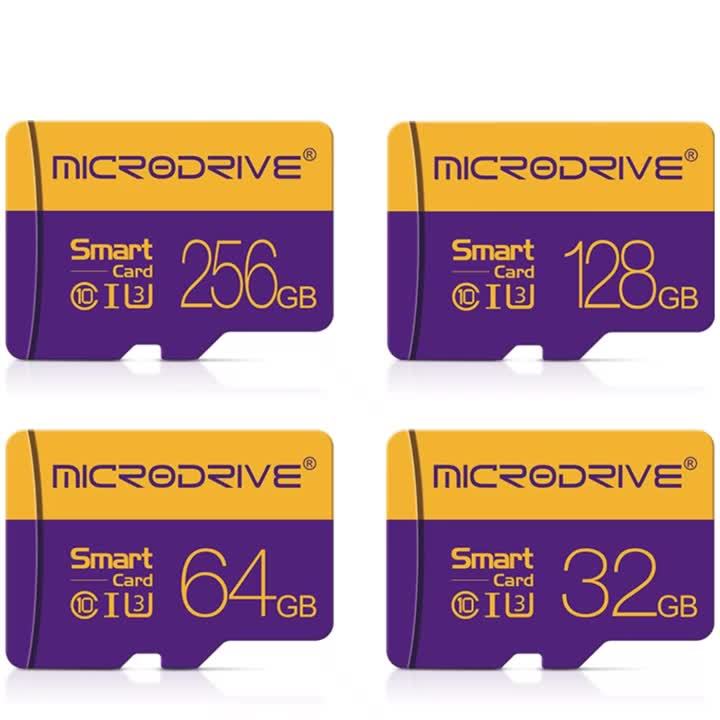Class 10 Micro TF Card 256GB 128GB 64GB 32GB Memory Card 16GB 8GB High Speed Flash Card A1 Mini TF SD Card for Smartphone Camera