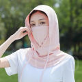 Summer Full Face Sun Protection Hat Face Mask Outdoor Hiking and Camping UV Protection Hat Neck Protection Hat. 