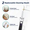 Ultrasonic Dental Scaler Tartar Remover 5 modes with LED Light Household Teeth Cleaning Tools Dental Cleaner Oral Care.
