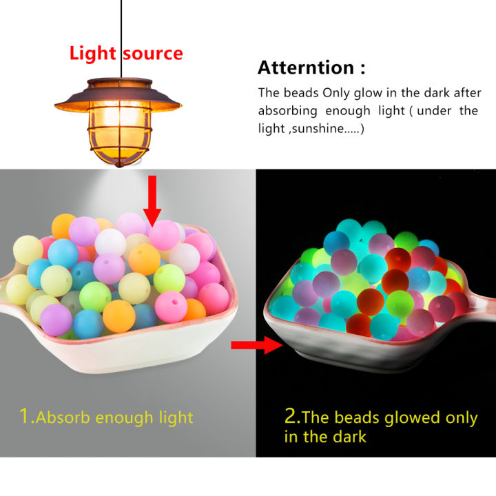 50Pcs%20Glow%20In%20The%20Dark%20Silicone%20Beads%20Round%2012/15MM%20Luminous%20Silicone%20Lentil%20Bead%20For%20Jewelry%20Making%20DIY%20Bracelet%20Necklace%20-%20Image%203