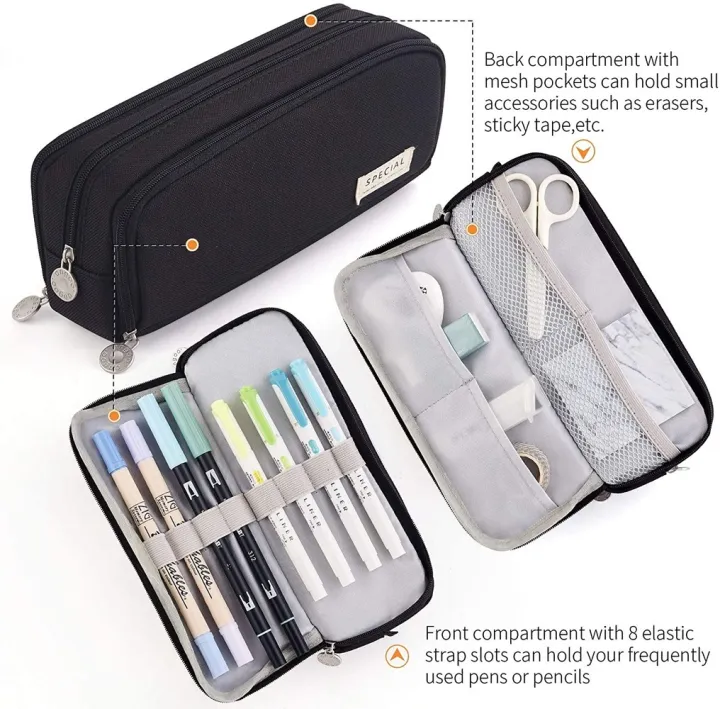 Kawaii%20Pencil%20Case%20Large%20Space%20Storage%203%20Compartment%20Pouch%20Double%20Side%20Opened%20Student%20Stationery%20Desk%20Organizer%20School%20Supplies%20-%20Image%205