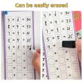Beginners in 0-12 Mathematical Calculations Self Test Training Card, Maths Fact Learning Tools for Primary School Montessori. 