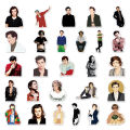 50 Piece Harry Styles Stickers Waterproof DIY For Phones Laptop Car Sticker Creative Home Decal. 