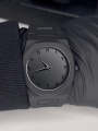 Black Aura Quartz Watch – Stylish Analog Watch for Men & Boys. 