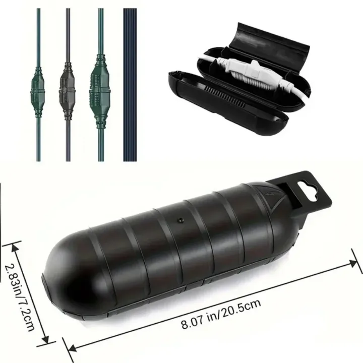 Cable%20Plug%20Protection%20Cover%20Waterproof%20Sealed%20Weather%20Proof%20Indoor%20Outdoor%20Socket%20Safety%20Tool%20Extend%20%20Wire%20Junction%20Protect%20Box%20-%20Image%202