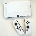 Switch Split Protective Shell Material Case Oled Protective Cover Split Type Tpu Frosted Transparent Soft Shell. 