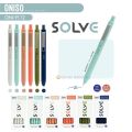 Oniso 0.5 ml mini fresh gel pen with clip 6 colors * refill * Japanese style oniso pen (blue gel pen)). 