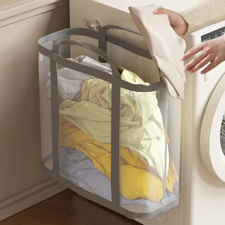 Nylon%20Mesh%20Laundry%20Basket%20with%20Handle%20Breathable%20Folding%20Portable%20Dirty%20Clothes%20Organizer%20Bags%20Large%20Capacity%20Toys%20Storage%20Bag%20-%20Image%204
