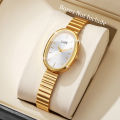 Fashion Oval Dial Women Watches Ultra-thin Strap Analog Quartz Wristwatch Girls Clock Reloj Mujer（Without Box）. 