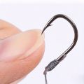 Ackibbik 50pcs Small Size Fishing Hooks With PE Line 3#-12# Pre Tied Fishing Hooks String Hook Sub-line Hook for Carp Fishing.