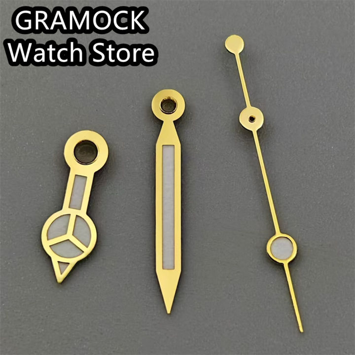 GRAMOCK%20Watch%20Hands%20Silver%20Black%20Gold%20Rose%20Gold%20Hands%20Green%20Luminous%20Fit%20RONDA%20515%20Quartz%20Movement%20-%20Image%205