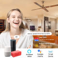 Tuya Wifi Smart Ceiling Fan Speed Switch EU 220V Mini Wall On Off Module Remote Electric Control For Alexa  Home. 