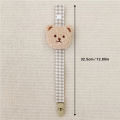 1PCS Cute Bear Baby Pacifier Clip Chain Dummy Holder Soother Pacifier Clips Strap Nipple Holder Infant Feeding Babies Accessorie.