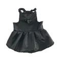 FATHIN Luxury Style Pet Skirt French Bulldog Strap Black Dress for Small Medium Dogs Cats XS-XXL Dog Clothes  Dog Dress. 