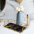 Beautiful Design Vanity Tray Makeup Organizer and Bathroom Organizer And Space Saver. 