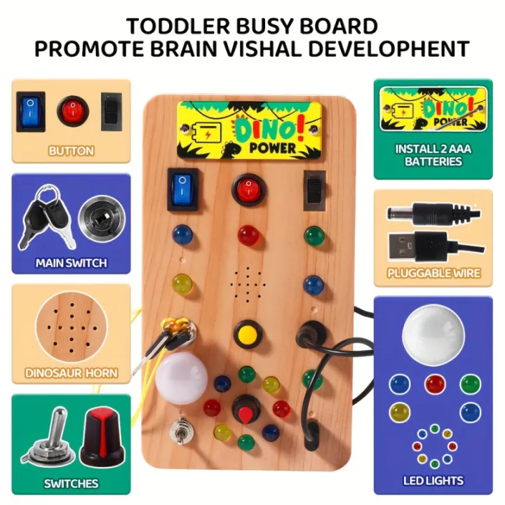 Children's%20Montessori%20LED%20Light%20Busy%20Board%20Simulation%20Switch%20Power%20Board%20Busy%20Light%20Button%20Puzzle%20Early%20Education%20Learning%20Toy%20-%20Image%206