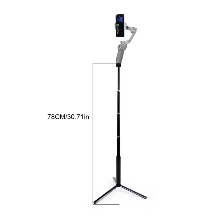 Telescopic%20Extension%20Rod%20for%20DJI%20OM%204%20Osmo%20Mobile%203%202/Insta360%20ONE%20X2/3%20Phone%20Tripod%20Stand%20Selfie%20Stick%20Stabilizer%20Accessories%20-%20Image%203