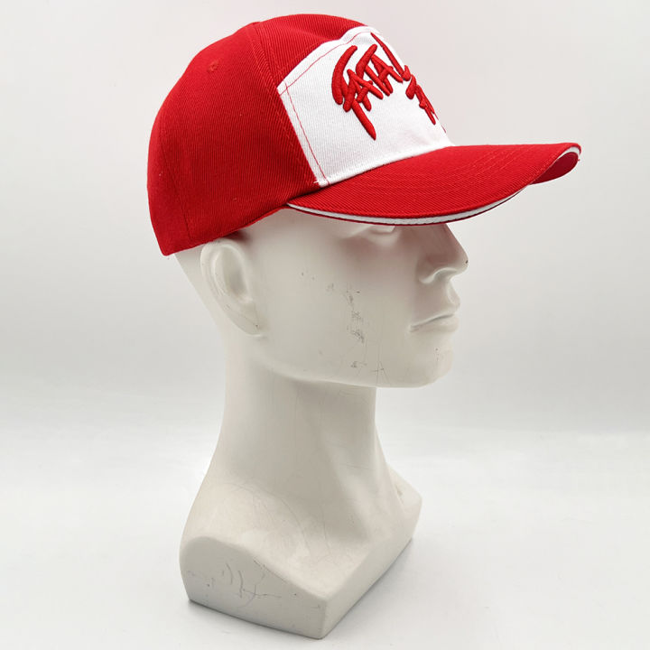 King%20of%20Fighters%20Fatal%20Fury%20Terry%20Bogard%20Cosplay%20Baseball%20Caps%20Cosplay%20Adjustable%20Red%20Embroidery%20Hat%20Unisex%20Accessories%20Props%20-%20Image%203