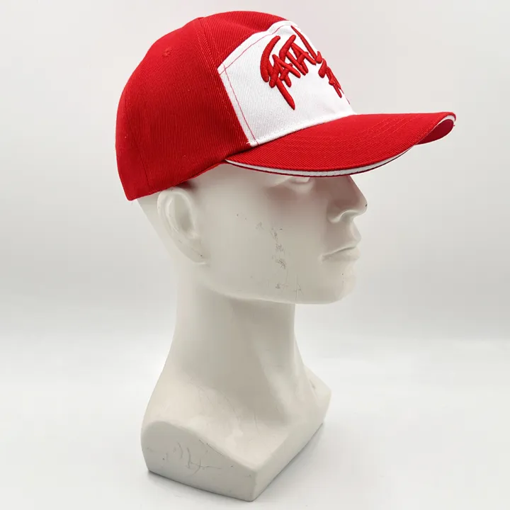 King%20of%20Fighters%20Fatal%20Fury%20Terry%20Bogard%20Cosplay%20Baseball%20Caps%20Cosplay%20Adjustable%20Red%20Embroidery%20Hat%20Unisex%20Accessories%20Props%20-%20Image%203