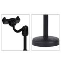 TSC Portable Lightweight Mobile Smart Phone Tripod for Tiktok and YouTube- Black. 