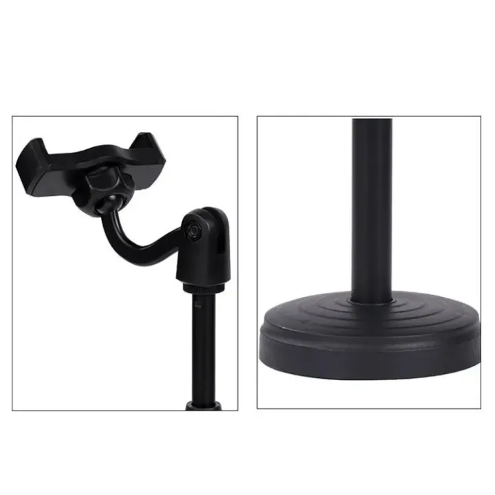 TSC%20Portable%20Lightweight%20Mobile%20Smart%20Phone%20Tripod%20for%20Tiktok%20and%20YouTube-%20Black%20-%20Image%205