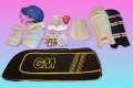 Junior Cricket equipments  Sets without bat for U13/15 players. 