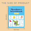A 48-page children's writing practice workbook, numbered 0-100 tracing paper, suitable for preschool classes and kindergartens.