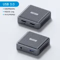 Hagibis 4K HDMI-Compatible Video Capture Card Loop Out for Game Recording Live Streaming 1080P Grabber MS2131 for PS4/5 Switch.