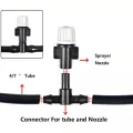 New Irrigation 10Meters 10 Sprinklers Nozzles Water Sprayer Misting Fog Cooling Nozzle System Garden Agricultural Sprayer System. 
