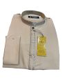 Men's Kameez Shalwar Stitched Suit Light Peach Colour (Wash And Wear Fabrics). 