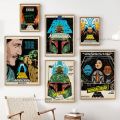1pc Home Decoration Poster Star-Wars The Mandalorian Movie Wall Sticker Bedroom Living Room Mural High Quality Printed Matter. 