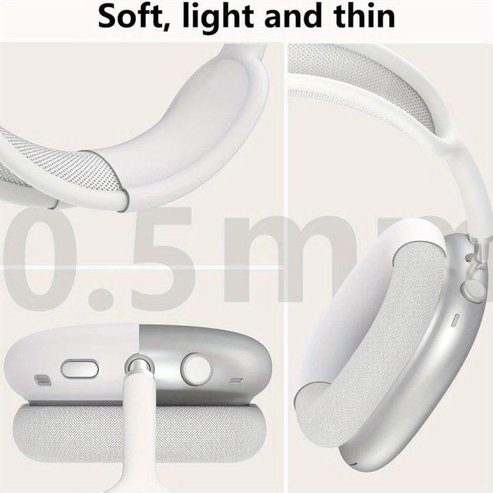 3%20in%201%20Soft%20Silicone%20Skin%20Protector%20Headphones%20Case%20For%20Airpods%20Max%20Cases%20Anti%20Scratch%20Shockproof%20Earphone%20Cover%20Accessories%20-%20Image%204