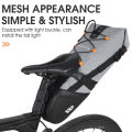 WEST BIKING Bike Bag Waterproof Reflective 10L Large Capacity Saddle Bag Cycling Foldable Tail Bag MTB Road Bicycle Bag. 