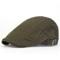 Men Light Board Solid Color Newsboy Caps British Painters Hats Spring and Summer Adjustable Flat Cap Hip Hop Berets.