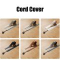 High Quality Soft Cord Cover PVC Flexible Floor Cable Cover Durable Cable Management PVC Cord Cover Floor.