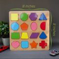 Wooden Alphabet Abc Letter Puzzle board. 