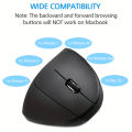2.4G Wireless Mouse Vertical Ergonomic Mause Gamer Right Hand USB Gaming Computer Mice for PC Laptop Home Office.