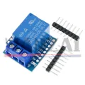 One Channel Wemos D1 Mini Relay Shield Wemos D1 Mini Relay Module for   ESP8266 Development Board 1 channel. 