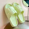 1PC Thick Flat Bottom Bathroom Home Slippers Fashion Soft Sole EVA Indoor Lady Sandals 2023 Summer Non Slip Flip Flops. 