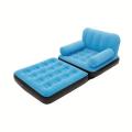 Inflatable Sofa | Multifunctional 5 in 1 Inflatable Sofa with L-shaped Armrest,Modern Guest Sleeper Sofa Bed for Indoor & Outdoor, Easy to Clean. 