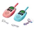 3 Miles Range 22 Channels 2 Way Radio Voice Activation Kids Walkie Talkie. 