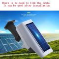 Solar monitoring lamp / dummy cctv camera / motion sensor solar charging light. 