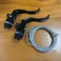 ZTTO Road Bike Brake Lever Road Fixed Gear Deputy Vice Brake Quick Release V Brake Handle QR Lever For 22.2 31.8mm Handlebar.