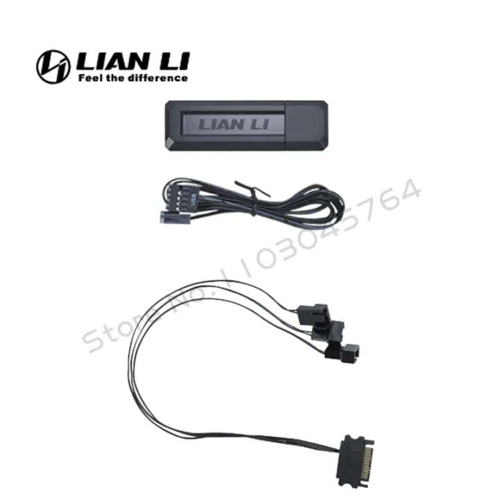 Lian%20Li%20L-Wireless%20Controller%20for%20LIAN%20LI%20All%20Wireless%20Product(Uni%20Fan/Strimer%20Cable),%20L-Connect%203%20SYNC,%20Black/White%20-%20Image%203