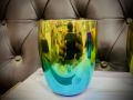 New fashionable golden glass 250 ml size. 