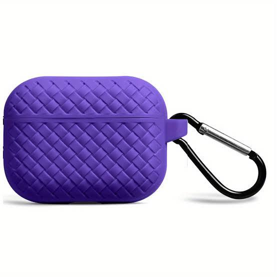 woven%20pattern%20soft%20silicon%20covers%20for%20Airpods%20pro%20&%20Airpods%20pro%202%20-%20Image%205