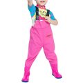 Children Fishing Chest Waders Outdoor Activities Girl Boy PVC Rain Pants Waterproof Bootfoot Quick-dry Hunting Fishing Suit.