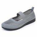 Women Flats Shoes Slip on Foldable Loafers for Women Square Toe Single Shoes Hollow Out Fashion Mom Casual Shoes for Ladies. 