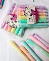 Multicolor Reward Stamps / Cute Creative Stamp Highlighter Pen & Double-Headed.... 